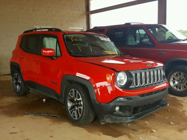 ZACCJABT7FPB41741 - 2015 JEEP RENEGADE L RED photo 1