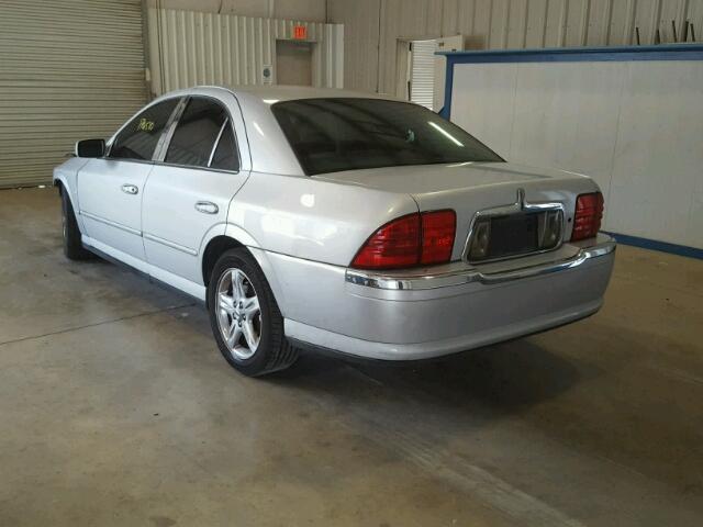 1LNHM87A12Y613507 - 2002 LINCOLN LS ვერცხლისფერი ფოტო 3
