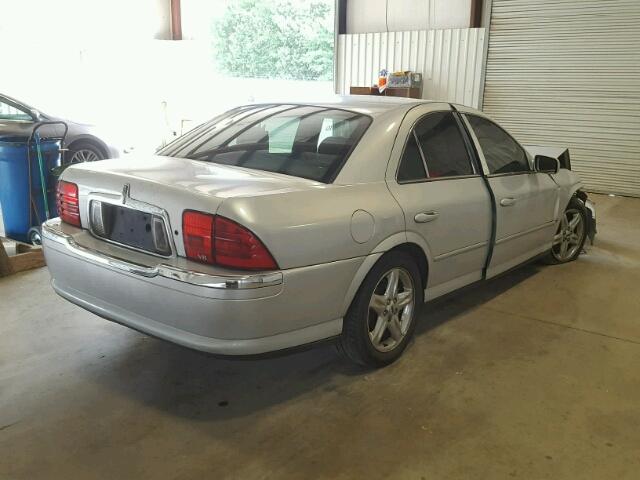 1LNHM87A12Y613507 - 2002 LINCOLN LS ვერცხლისფერი ფოტო 4