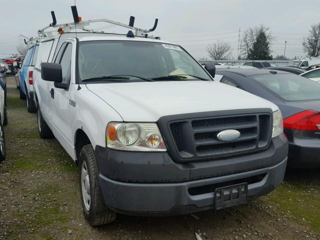 1FTRF12207NA86644 - 2007 FORD F150 WHITE photo 1