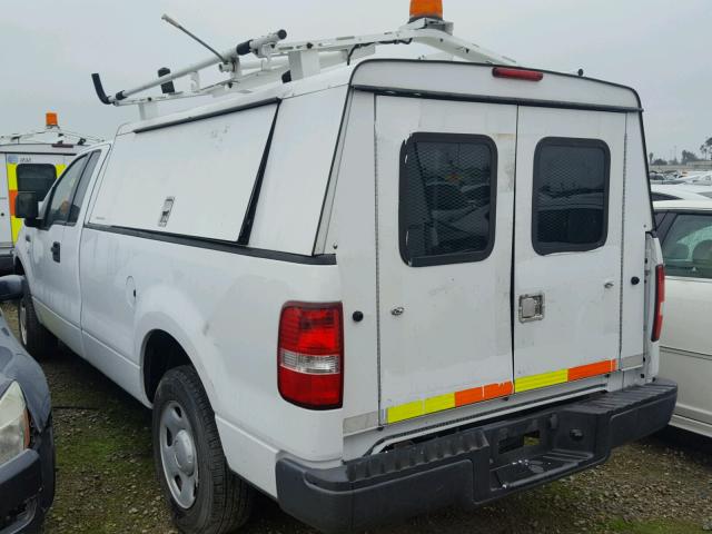 1FTRF12207NA86644 - 2007 FORD F150 WHITE photo 3