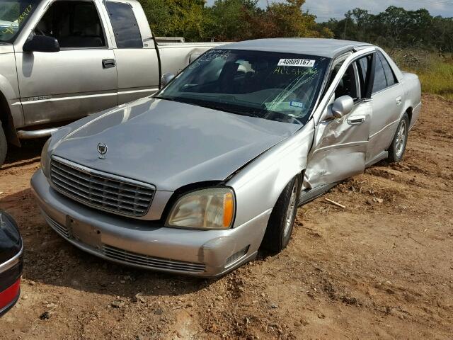 1G6KD54Y95U118531 - 2005 CADILLAC DEVILLE SILVER photo 2