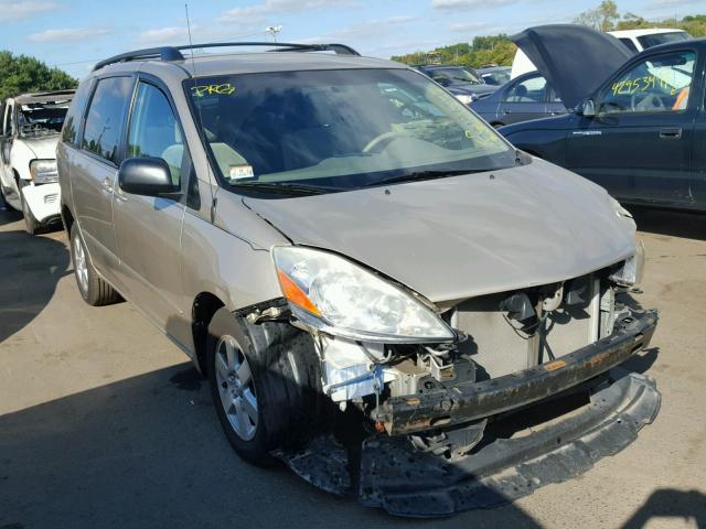 5TDZK23C08S203904 - 2008 TOYOTA SIENNA CE TAN photo 1