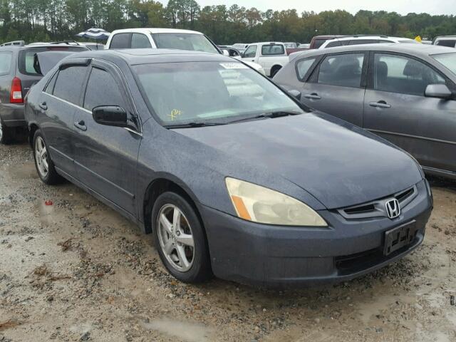 1HGCM56804A072233 - 2004 HONDA ACCORD GRAY photo 1