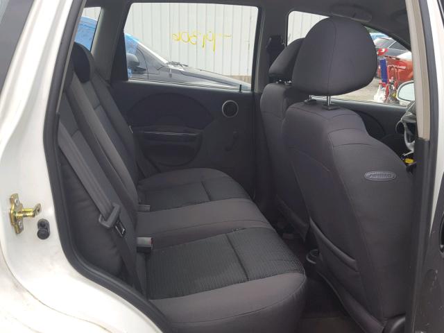 KL1TD66667B717752 - 2007 CHEVROLET AVEO BASE Ақ фото 6