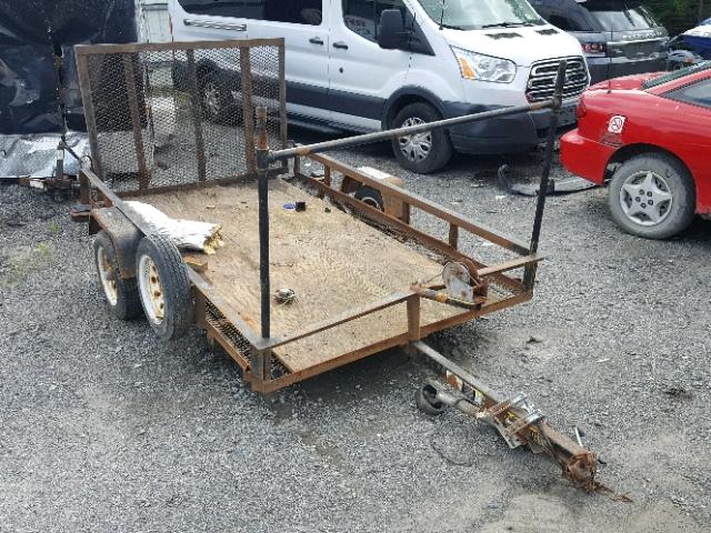 4YMUL08104V009633 - 2004 UTILITY TRAILER 黑色 照片 1