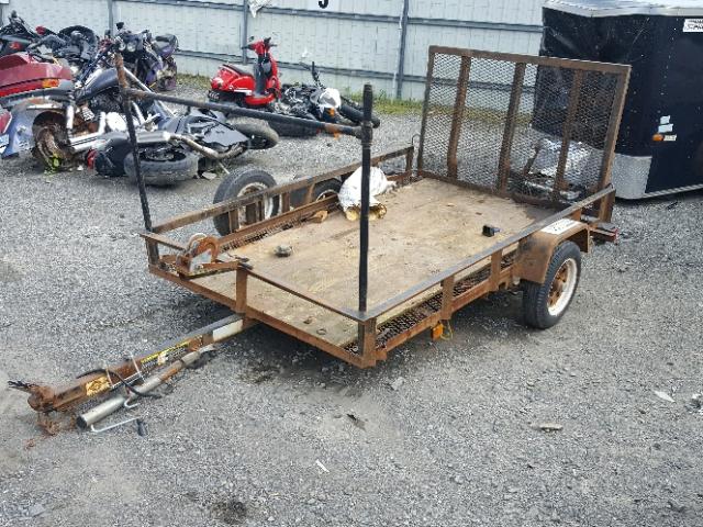 4YMUL08104V009633 - 2004 UTILITY TRAILER 黑色 照片 2
