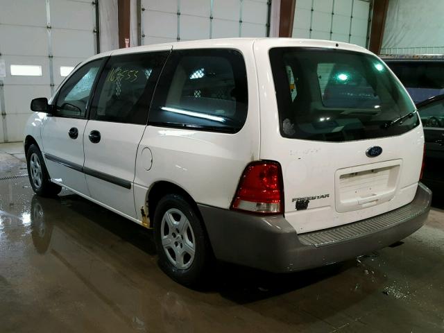 2FTZA54657BA16252 - 2007 FORD FREESTAR WHITE photo 3