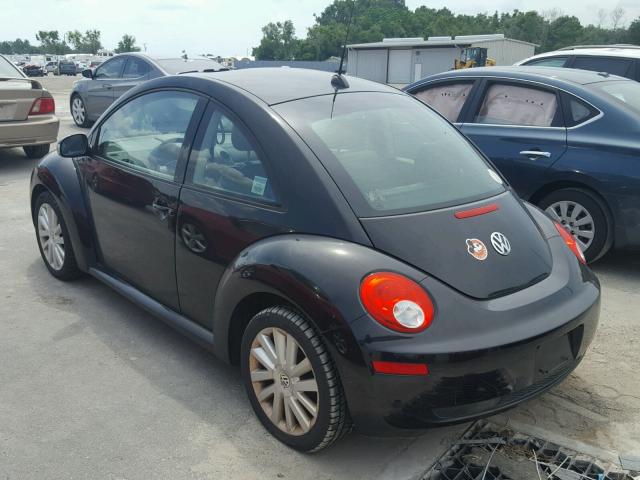 3VWRG31C48M523881 - 2008 VOLKSWAGEN NEW BEETLE BLACK photo 3