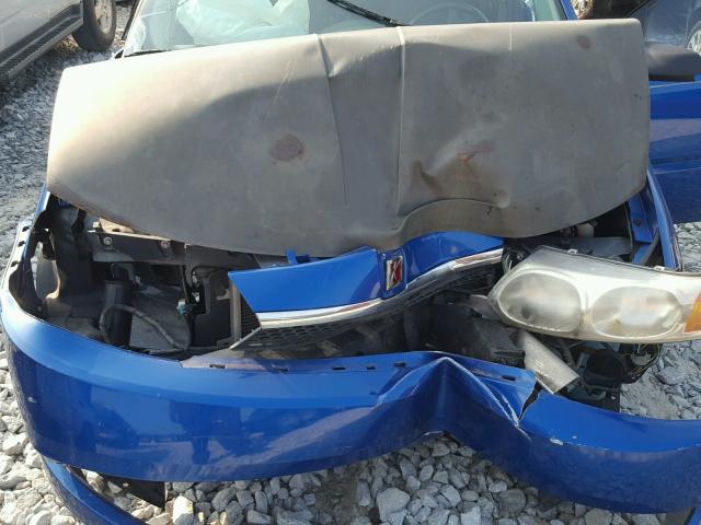 1G8AJ52F54Z107475 - 2004 SATURN ION LEVEL BLUE photo 7