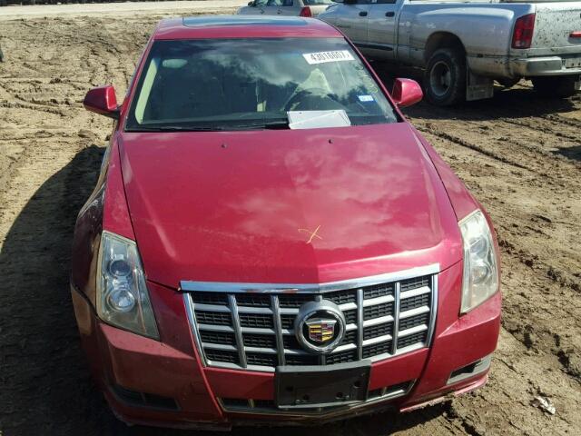 1G6DG5E50C0153869 - 2012 CADILLAC CTS RED photo 10