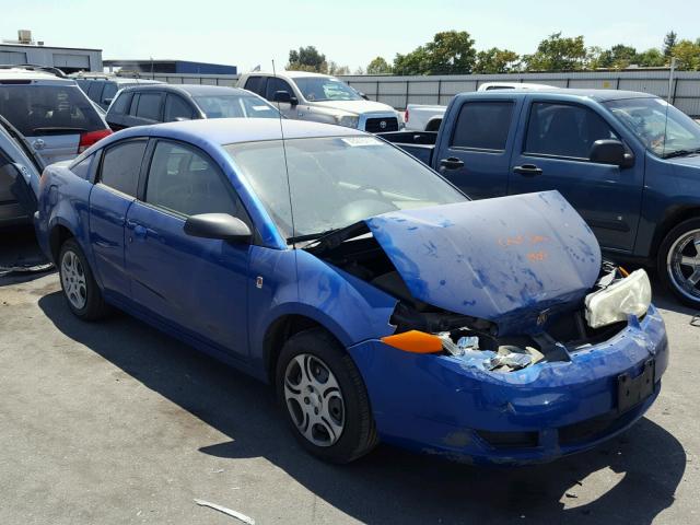 1G8AN12F34Z149091 - 2004 SATURN ION LEVEL BLUE photo 1