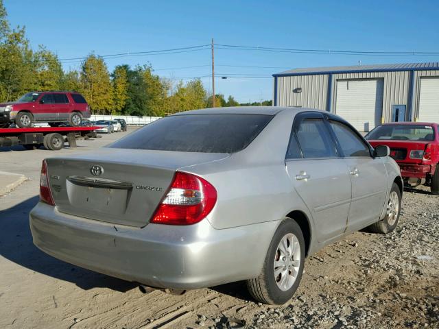 4T1BE32KX4U355780 - 2004 TOYOTA CAMRY LE SILVER photo 4