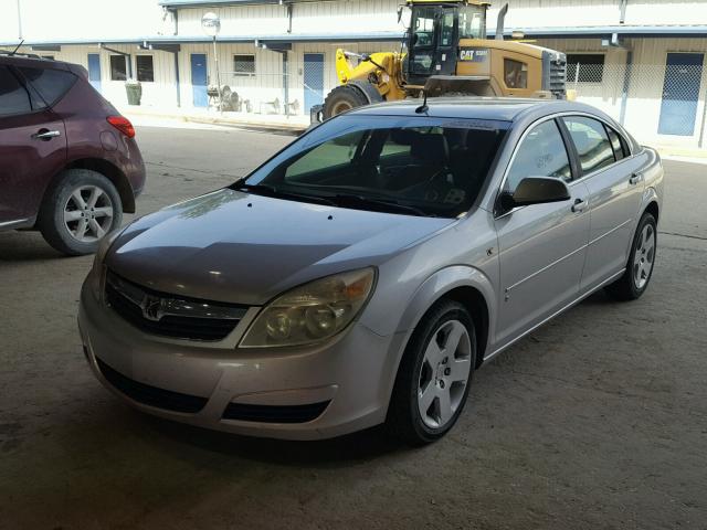 1G8ZS57NX7F172392 - 2007 SATURN AURA XE SILVER photo 2