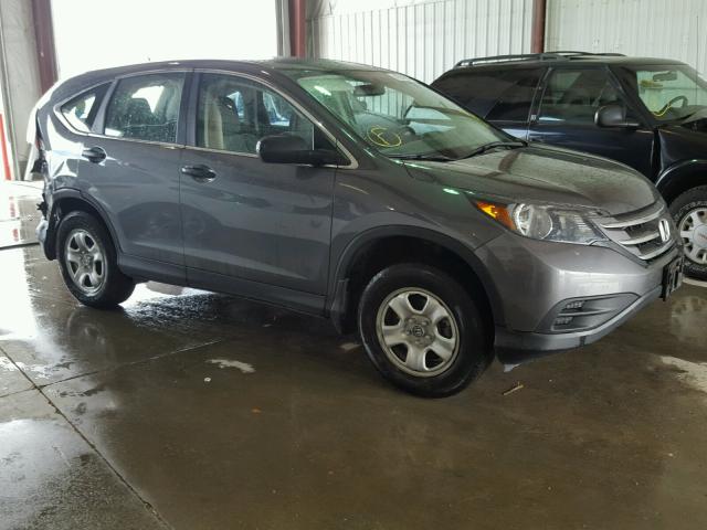 2HKRM4H32DH676394 - 2013 HONDA CR-V LX GRAY photo 1