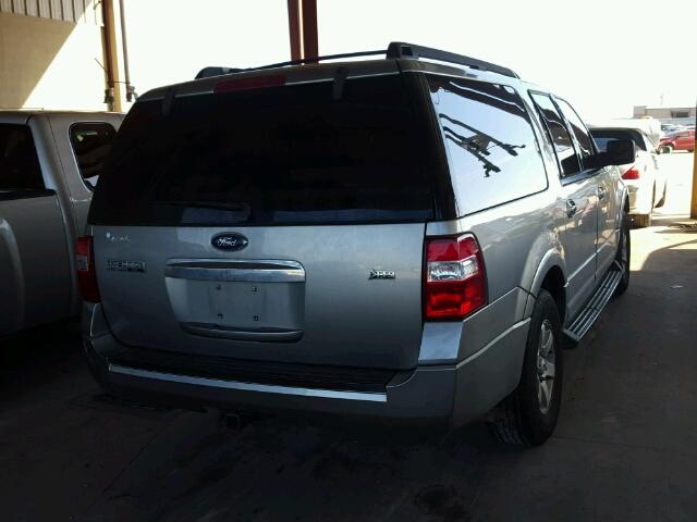 1FMFK15599LA08460 - 2009 FORD EXPEDITION SILVER photo 4