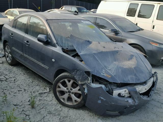 JM1BK12F671649851 - 2007 MAZDA 3 I GRAY photo 1