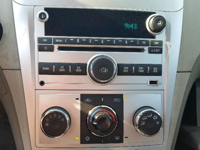 1G1ZC5EU4BF349128 - 2011 CHEVROLET MALIBU 1LT WHITE photo 9