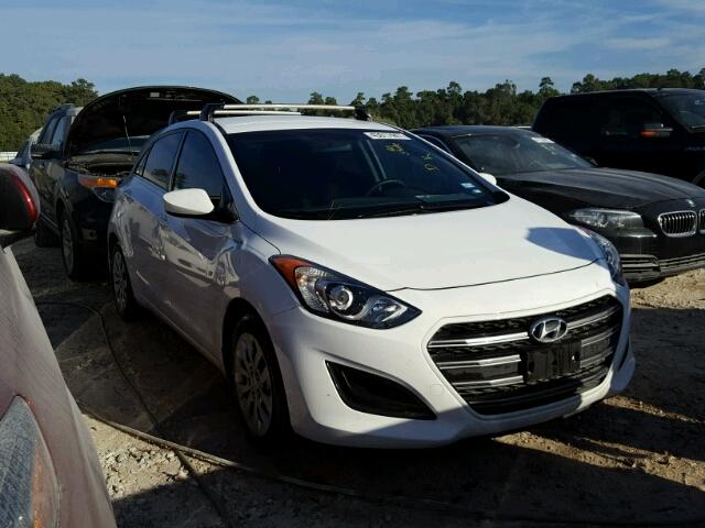 KMHD35LH7GU321720 - 2016 HYUNDAI ELANTRA GT WHITE photo 1