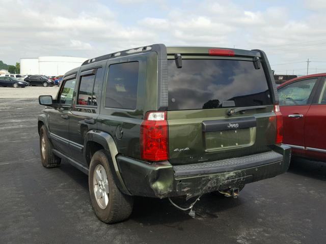 1J8HG48N66C310644 - 2006 JEEP COMMANDER GREEN photo 3