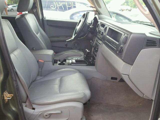 1J8HG48N66C310644 - 2006 JEEP COMMANDER GREEN photo 5
