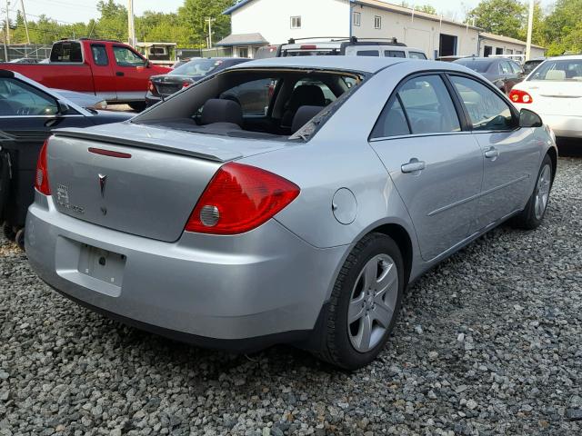 1G2ZG57B994128092 - 2009 PONTIAC G6 SILVER photo 4