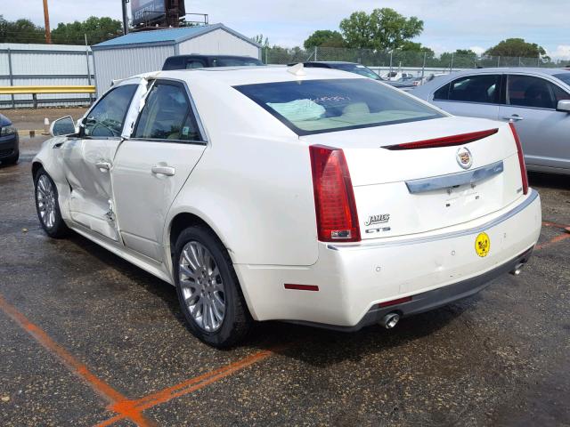 1G6DK5ED5B0109290 - 2011 CADILLAC CTS PERFOR أبيض صورة 3