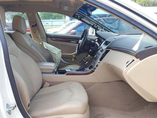 1G6DK5ED5B0109290 - 2011 CADILLAC CTS PERFOR أبيض صورة 5