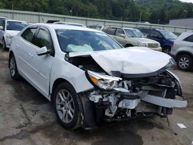 1G11C5SL2FU147687 - 2015 CHEVROLET MALIBU 1LT WHITE photo 1