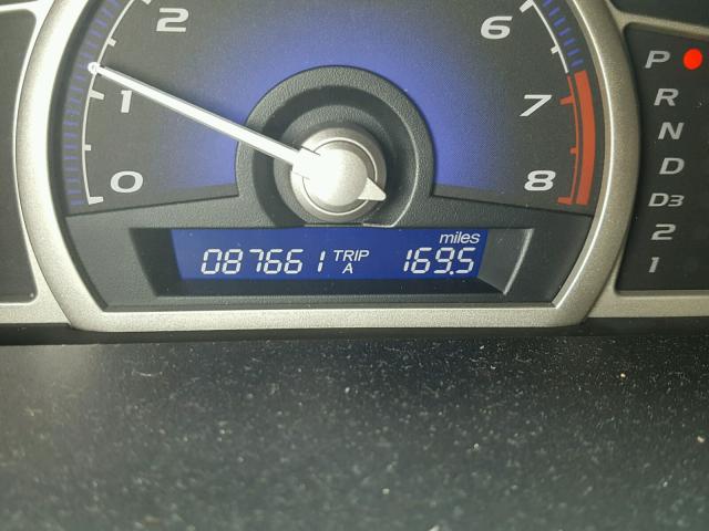 2HGFA16919H346880 - 2009 HONDA CIVIC EXL 银色 照片 8