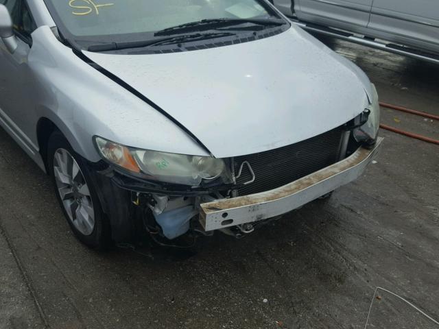 2HGFA16919H346880 - 2009 HONDA CIVIC EXL 银色 照片 9