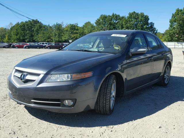 19UUA66297A043378 - 2007 ACURA TL GRAY photo 2