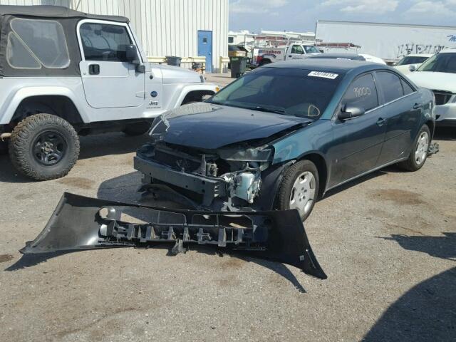 1G2ZF55B464280332 - 2006 PONTIAC G6 SE GREEN photo 2