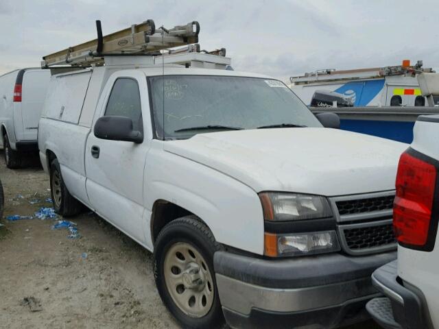 3GCEC14XX7G145630 - 2007 CHEVROLET SILVERADO WHITE photo 1