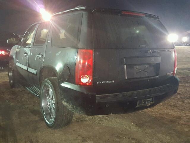 1GKFC13067R136873 - 2007 GMC YUKON BLACK photo 3