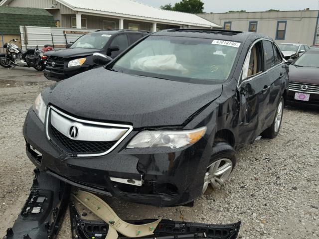 5J8TB3H3XFL004783 - 2015 ACURA RDX BASE BLACK photo 2