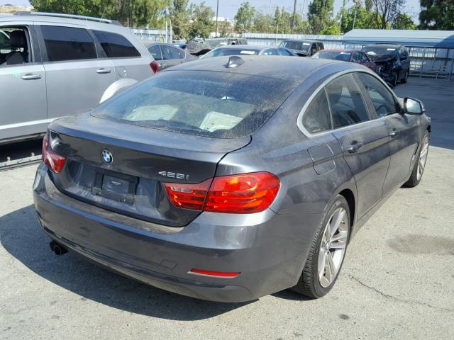 WBA4A9C56GG507848 - 2016 BMW 428 I GRAY photo 4