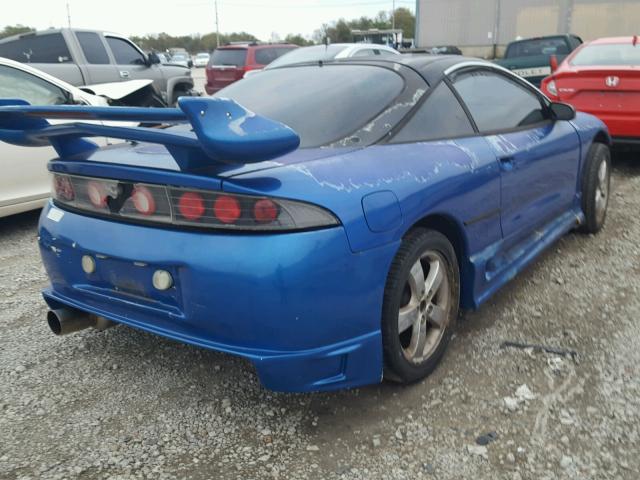 4E3AK54F8VE123963 - 1997 EAGLE TALON BLUE photo 4