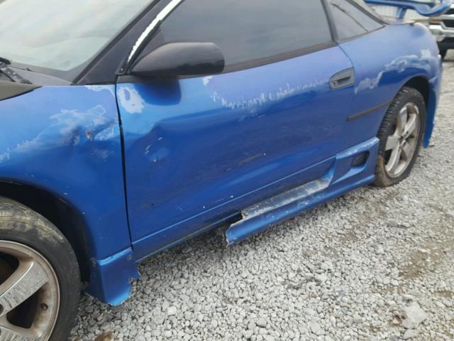 4E3AK54F8VE123963 - 1997 EAGLE TALON BLUE photo 9