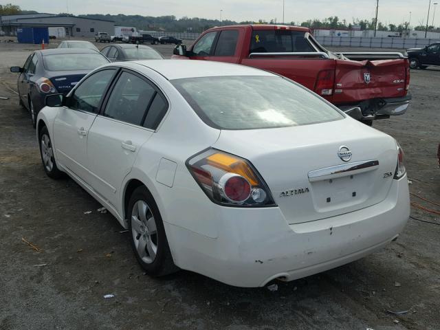 1N4AL21E18C253524 - 2008 NISSAN ALTIMA 2.5 WHITE photo 3