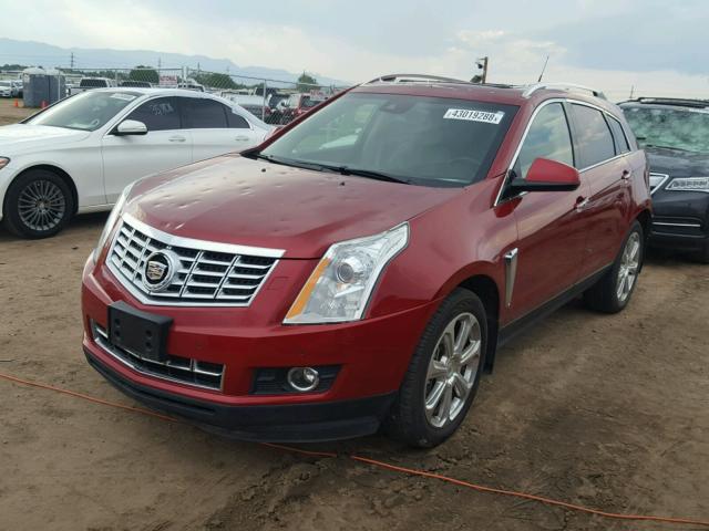 3GYFNJE33DS510050 - 2013 CADILLAC SRX PREMIU RED photo 2