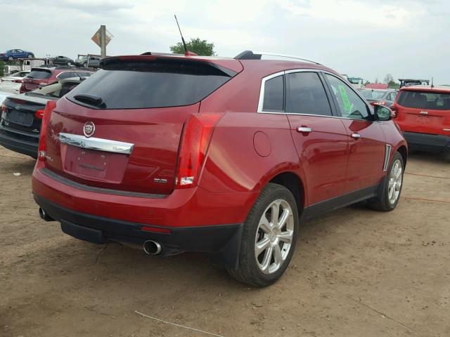 3GYFNJE33DS510050 - 2013 CADILLAC SRX PREMIU RED photo 4