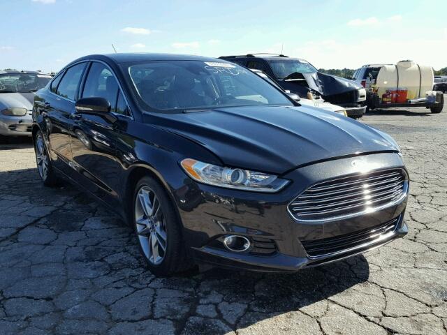 3FA6P0K96DR214570 - 2013 FORD FUSION BLACK photo 1