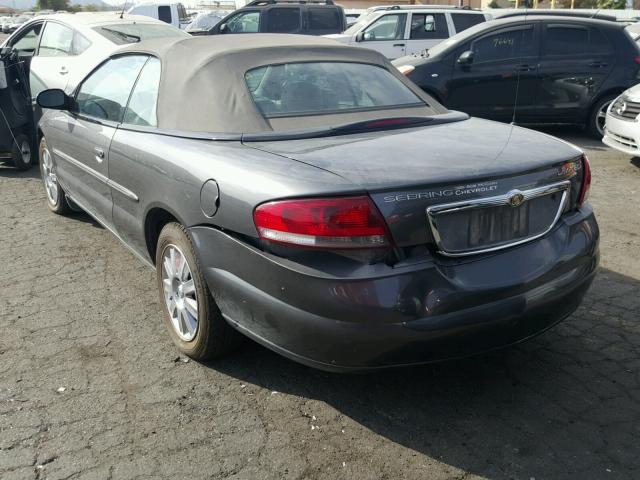 1C3EL65RX5N518476 - 2005 CHRYSLER SEBRING LI SILVER photo 3