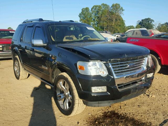 1FMEU85838UA64184 - 2008 FORD EXPLORER L BLACK photo 1