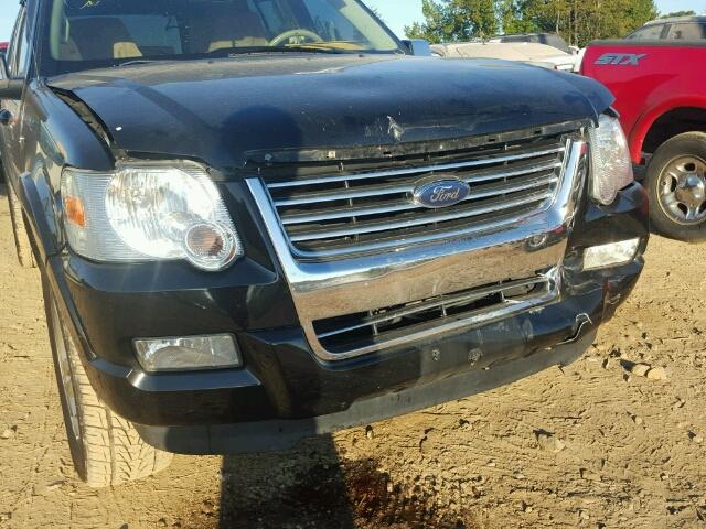 1FMEU85838UA64184 - 2008 FORD EXPLORER L BLACK photo 9