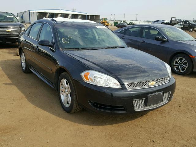 2G1WB5E37E1179002 - 2014 CHEVROLET IMPALA LIM BLACK photo 1