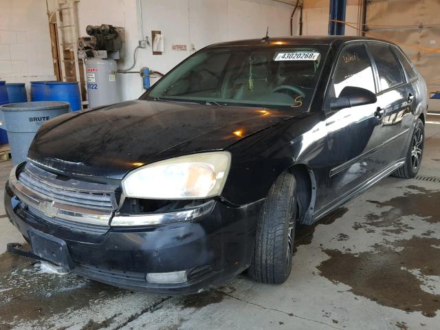 1G1ZU64854F242924 - 2004 CHEVROLET MALIBU MAX 黑色 照片 2