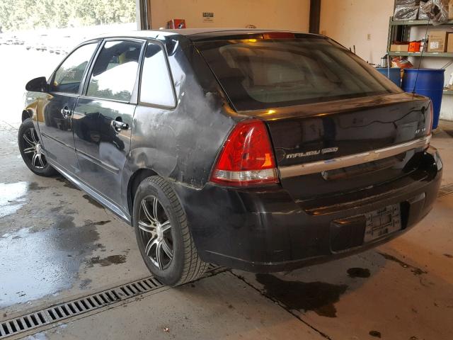 1G1ZU64854F242924 - 2004 CHEVROLET MALIBU MAX 黑色 照片 3