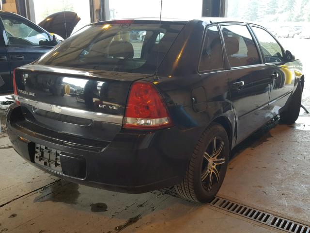 1G1ZU64854F242924 - 2004 CHEVROLET MALIBU MAX 黑色 照片 4